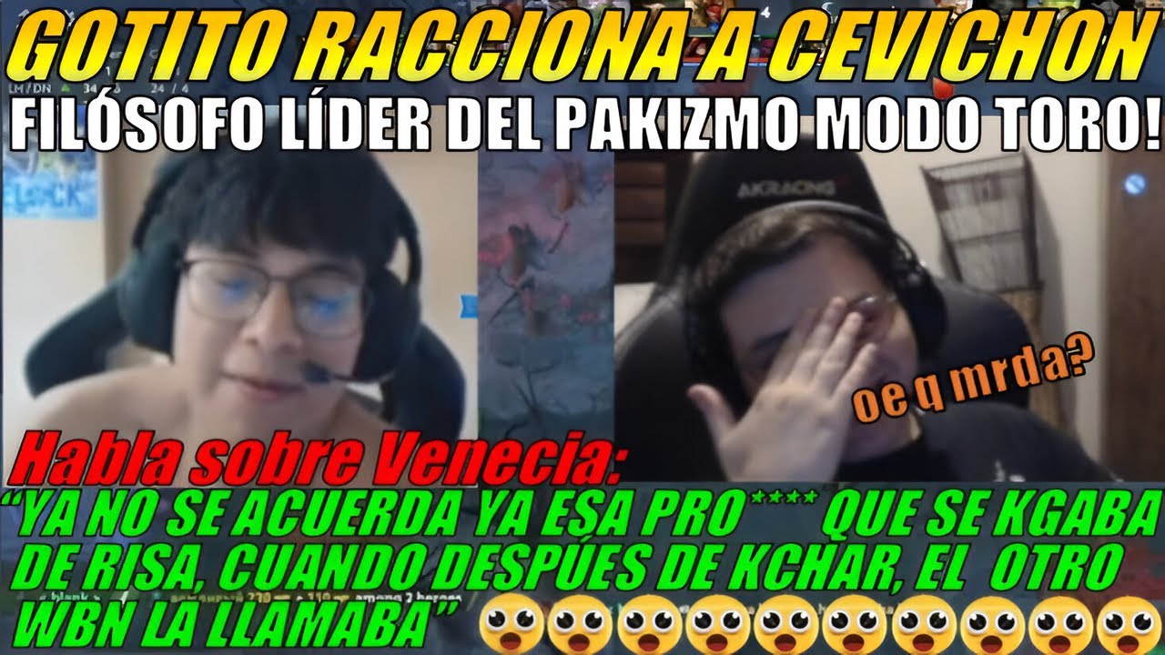MATTHEW reacciona a CEVICHON | No puede creer lo que PAKAZS dice de VENECIA!!