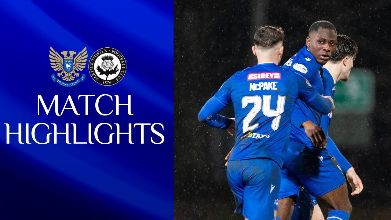 HIGHLIGHTS || Saints v Partick Thistle (30/01/26)