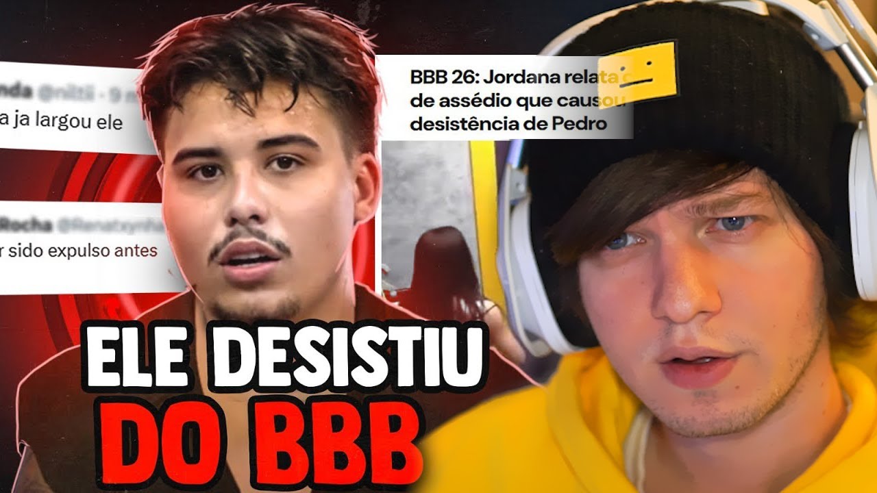 O caso absurdo do Pedro do BBB acabou com a vida em 24 horas