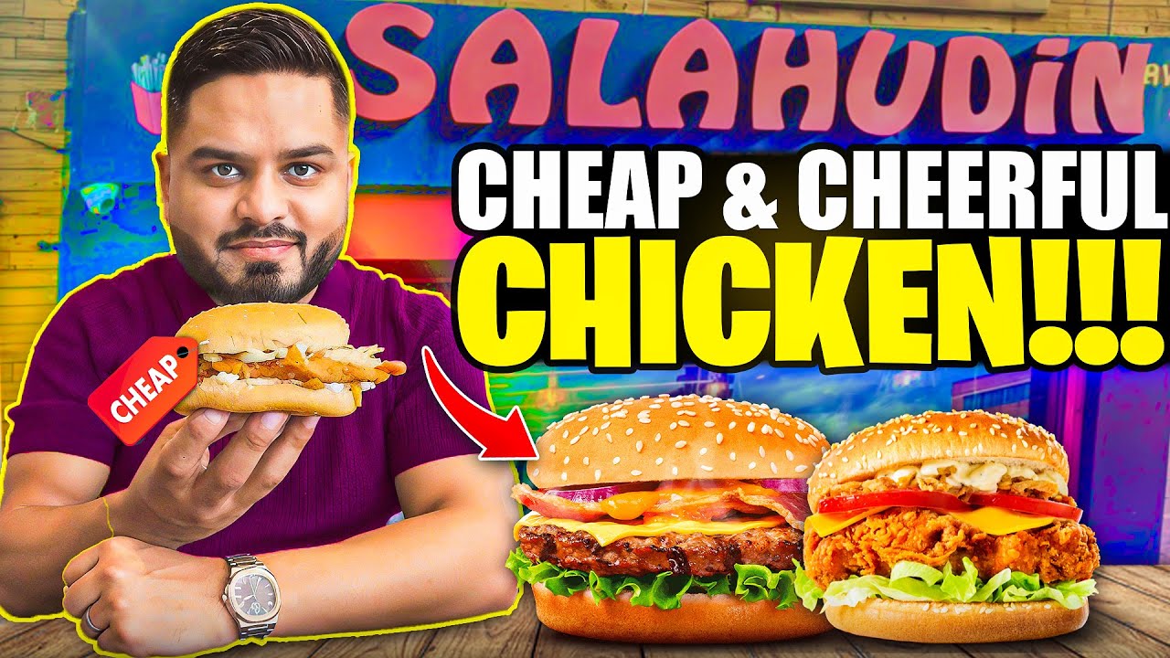 Bradford’s Best Cheap Fried Chicken Burgers | SALAHUDIN FRIED CHICKEN | FOODIE ANZ FOOD REVIEWS!!!