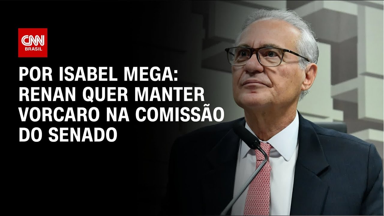 Renan Calheiros quer manter Vorcaro em comiss&atilde;o do Senado | LIVE CNN