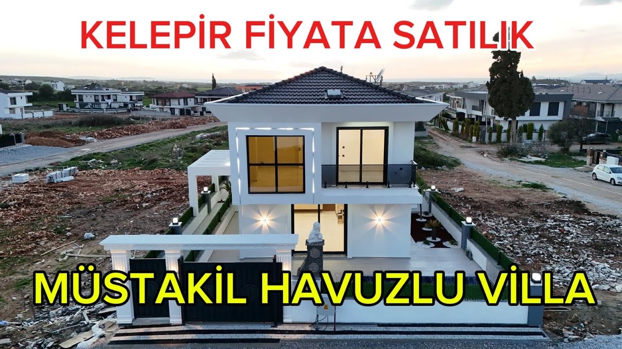 🔥 DİDİM HİSAR MAHALLESİ’NDE MÜSTAKİL HAVUZLU KELEPİR VİLLA! 🔥