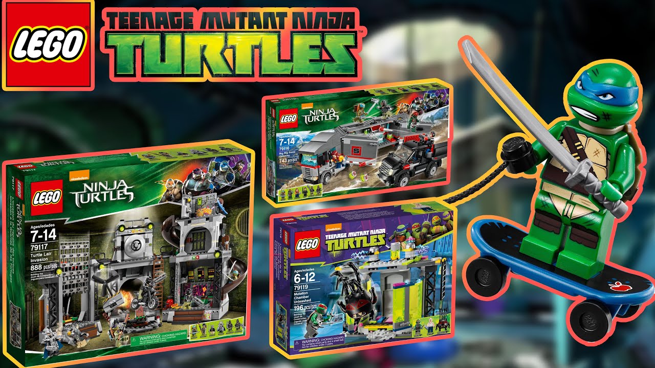 Ranking Every Lego Teenage Mutant Ninja Turtles Set