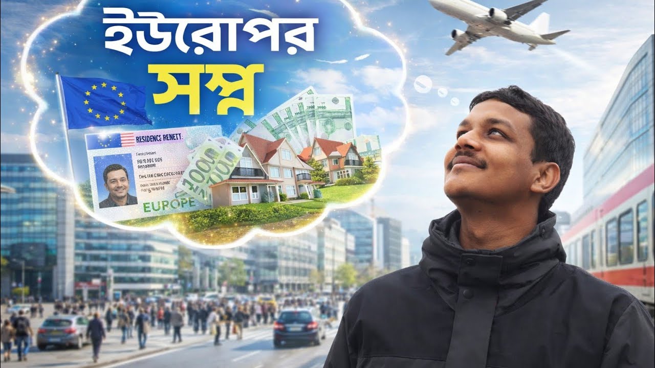 ইউরোপে আসার স্বপ্ন কেন? প্রবাসীদের মনের আসল গল্প