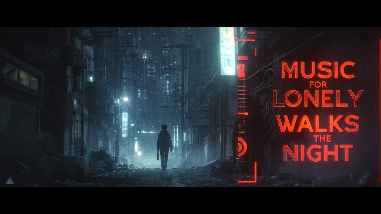 Ambient Cyberpunk Music For Lonely Walks In The Night