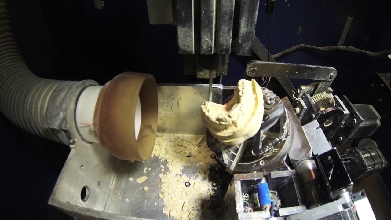 Microscribe to 5 axis CNC