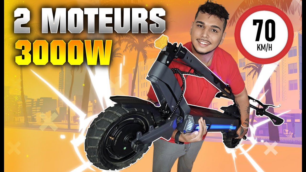 AUSOM DT2 PRO LA TROTTINETTE ULTRA PUISSANTE !