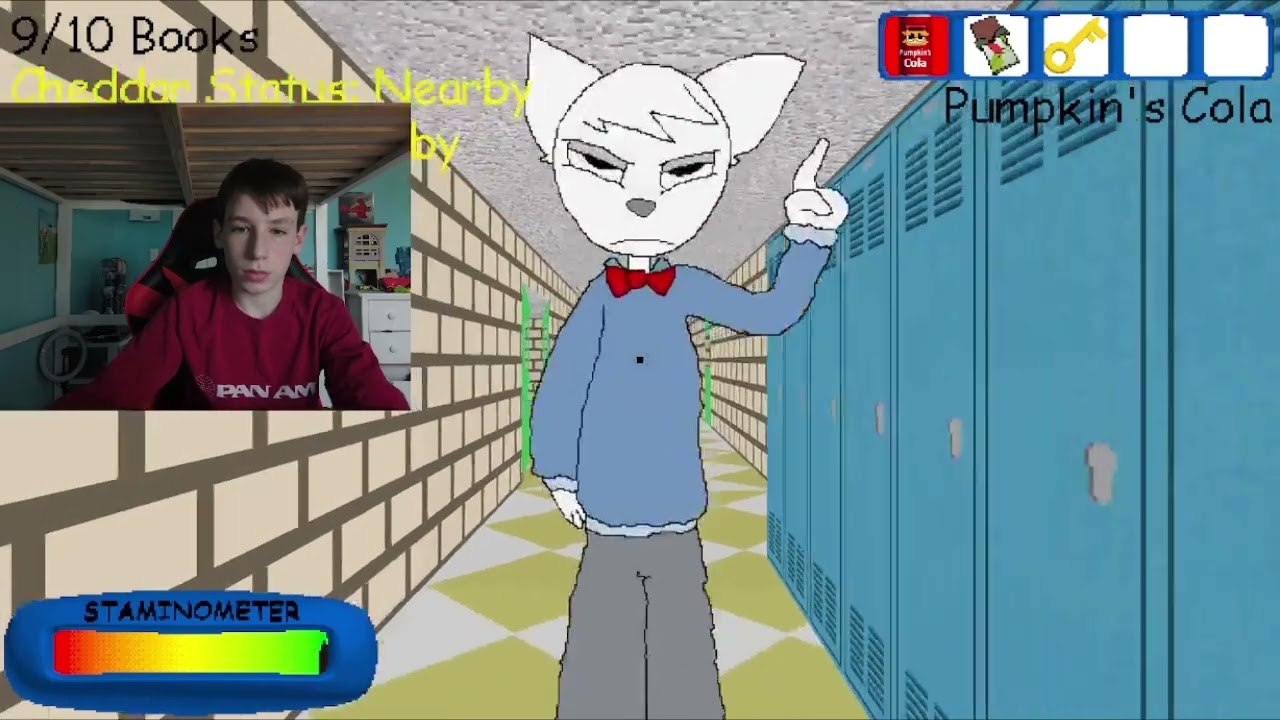 Baldi Is Now Helping Cheddar at Cheddar's Schoolhouse #letsplay #baldisbasics #horrorgame