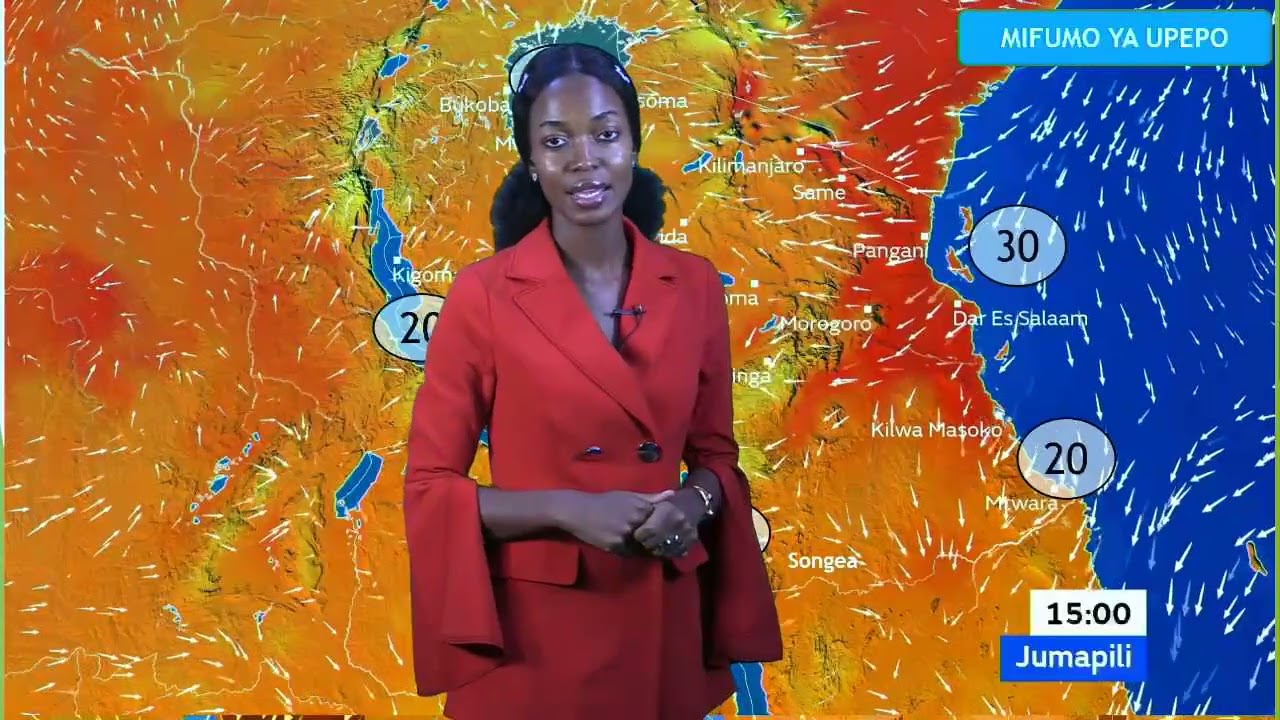 UTABIRI WA HALI YA HEWA KWA SAA 24 ZIJAZO KUANZIA SAA 3.00 USIKU WA LEO TAREHE : 14/02/2026.