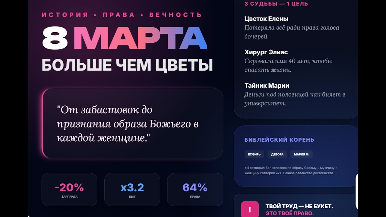 Исход из рабства патриархального общества. 