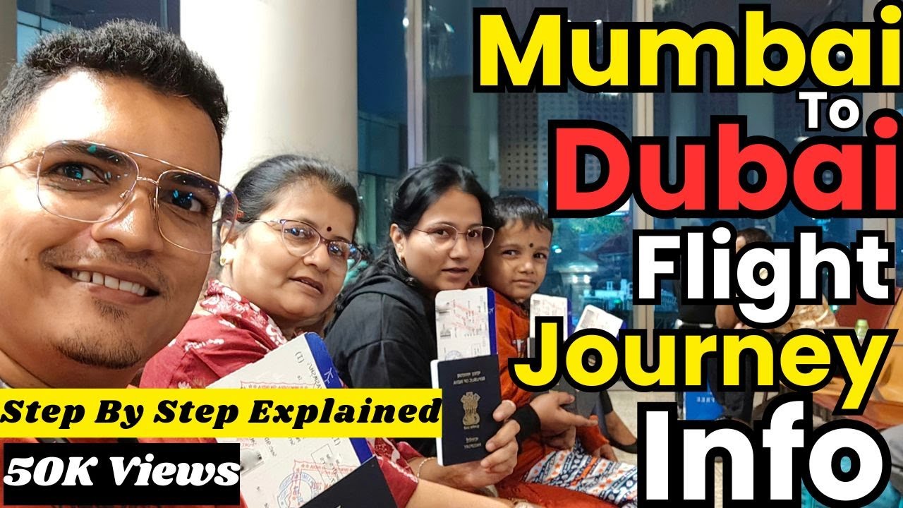 How to board a plane✈️ for the first time from Mumbai to Dubai 🌎| Journey from Mumbai to UAE !!