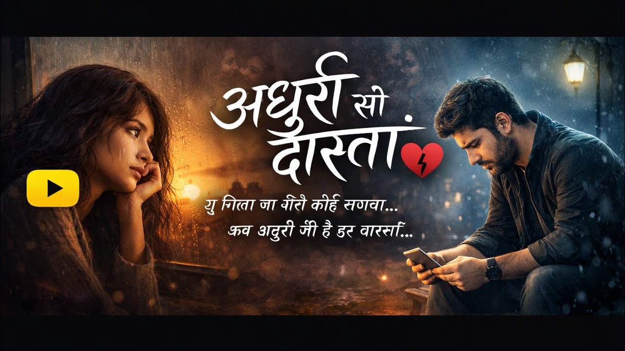 अधूरी सी दास्तां” Hindi Heart teaching Song #music #hindisong 