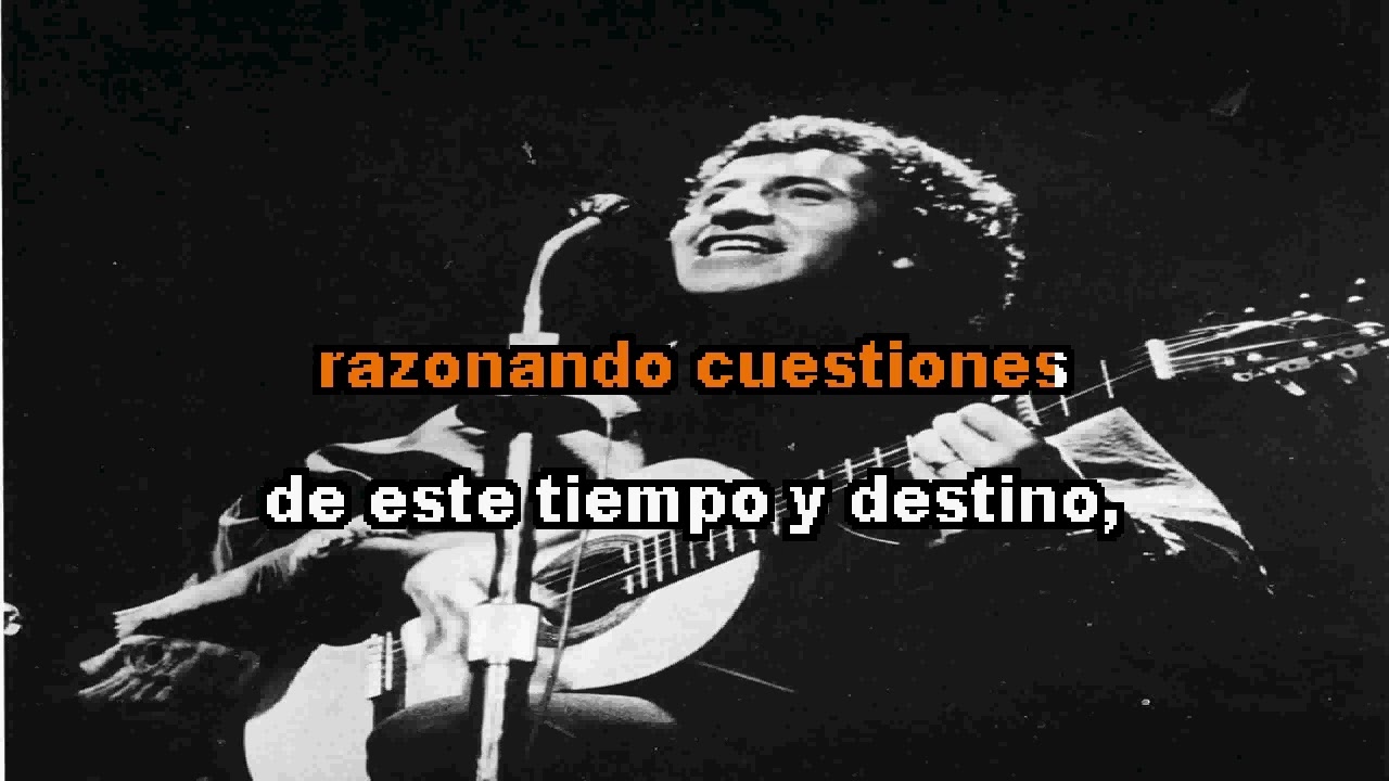 KARAOKE  Víctor Jara    Cuando voy al trabajo