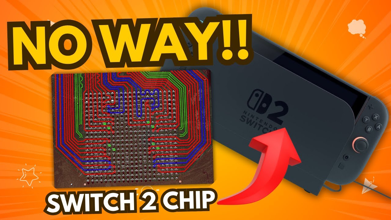 Чип Switch 2 отсканирован &mdash; что только что обнаружили хакеры