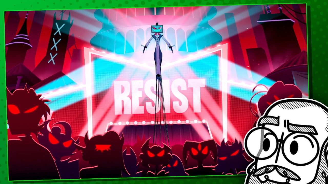 I know writers who use subtext and they're all cowards! | TBSkyen reacts to #hazbinhotel S2E5