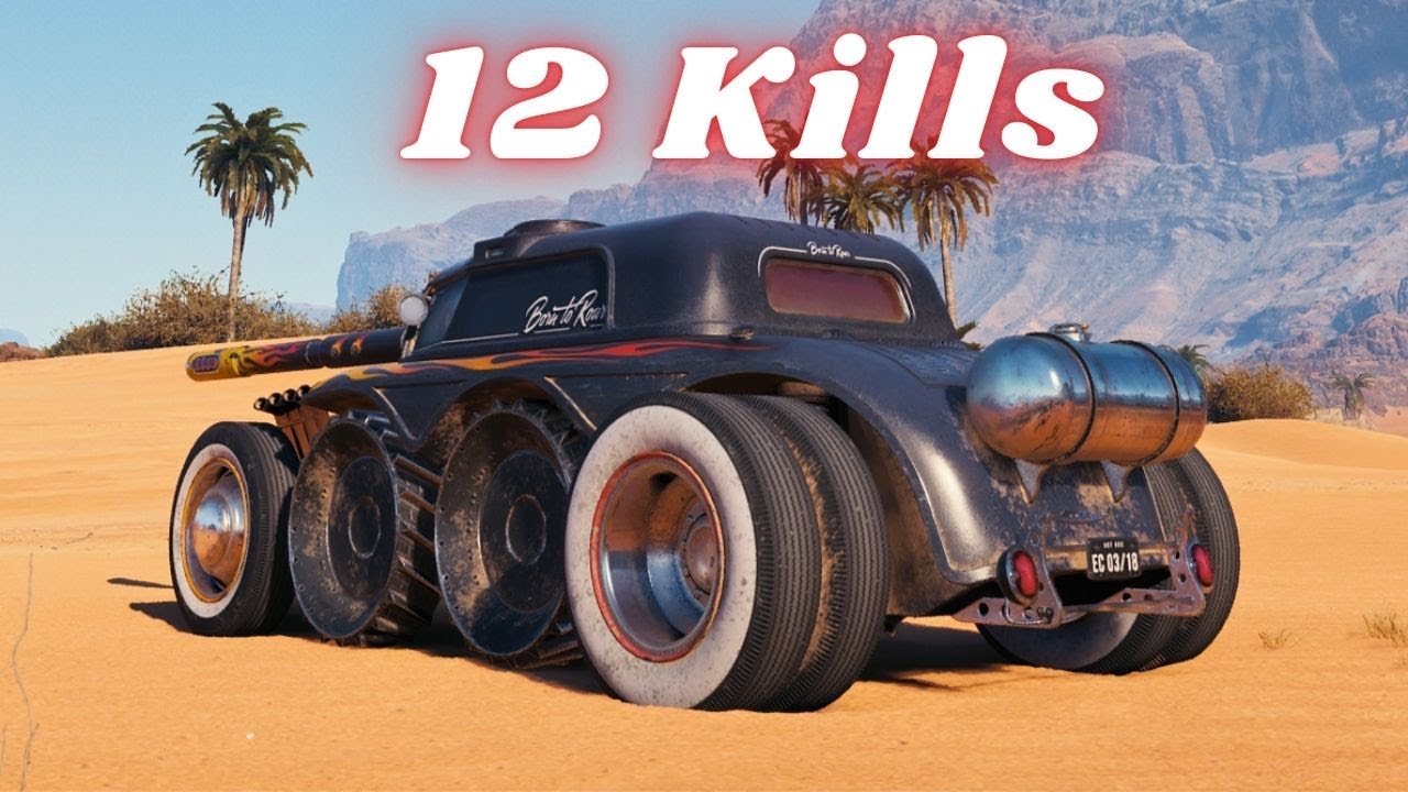 Panhard EBR 105 - 12 Kills World of Tanks #wot