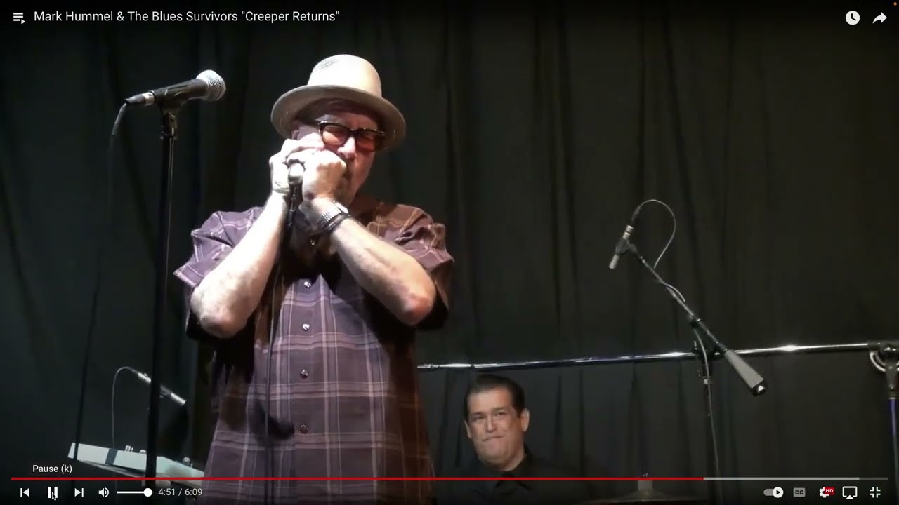 Mark Hummel & The Blues Survivors LIVE - The Creeper Returns