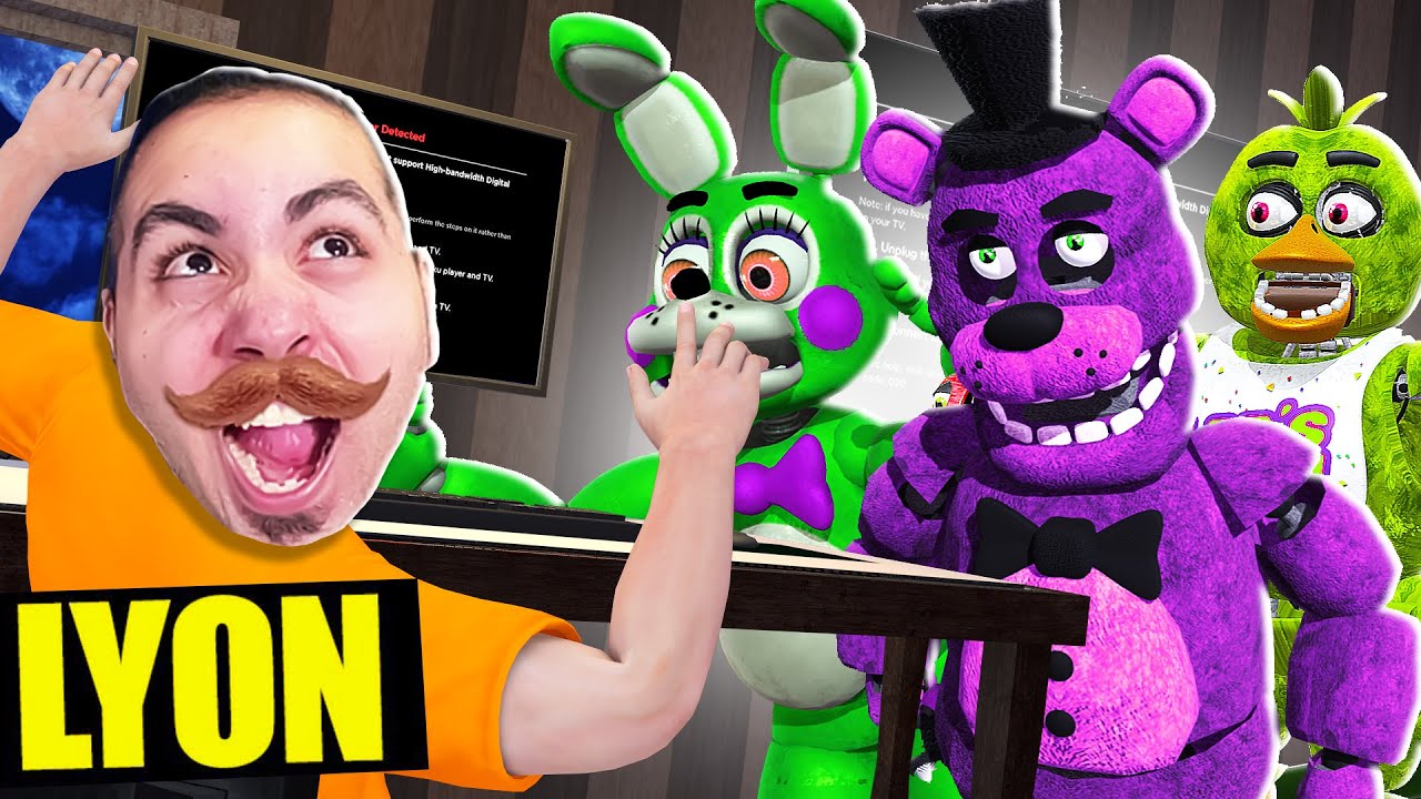 FNAF ma i miei amici sono TUTTI ANIMATRONICS su GMOD!