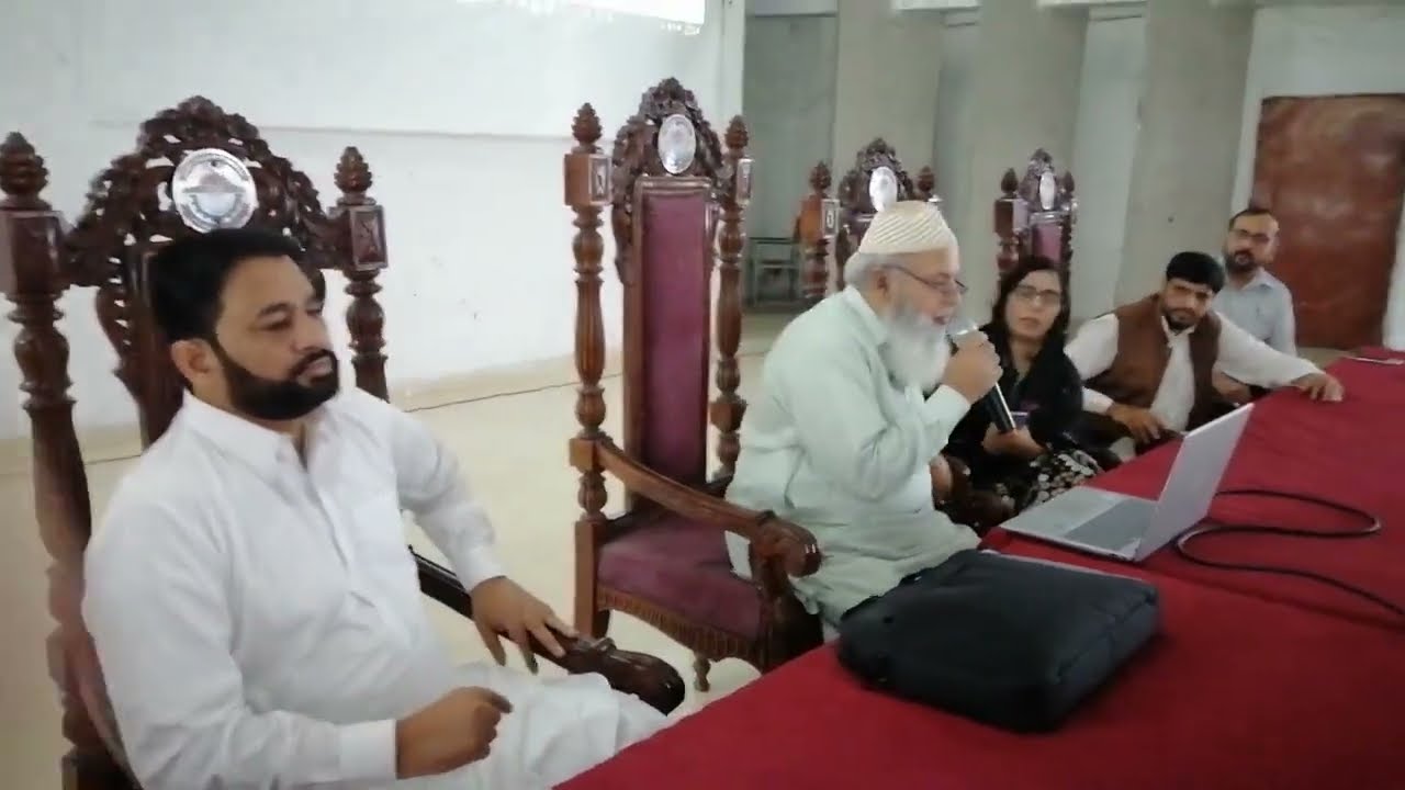 1st Year Orientation at Govt Graduate College of Science, Wahdat Road, Lahore 