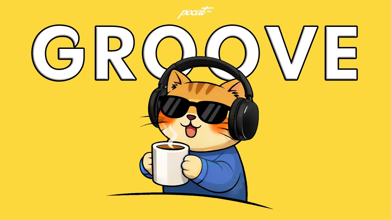 🐾 Кофе? Глоток грува 🥤 | GROOVE · Laid-back JAZZHOP · CAFE | Учеба · Работа · Фокус | Без рекламы ✅