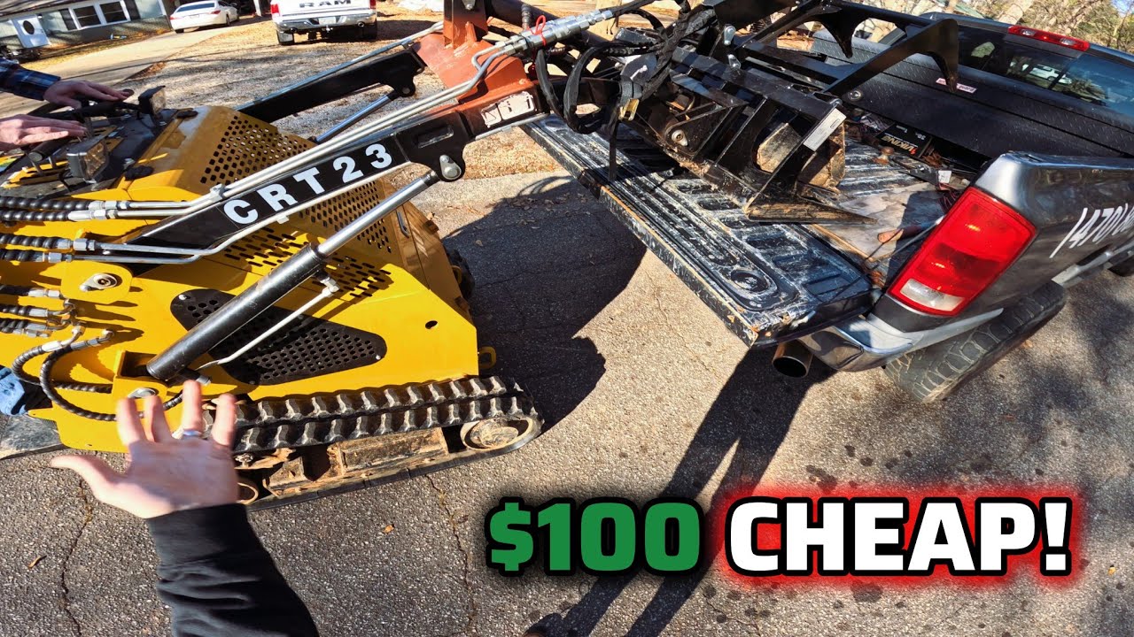 I Bought A Super Cheap Bucket! - $1500 Chinese Mini Skid Steer Is Falling Apart After Only 15 Hours