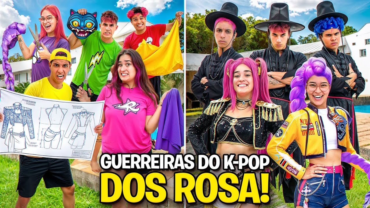 O MELHOR COSPLAY DE GUERREIRAS DO K-POP VENCE *Ficamos iguais ?