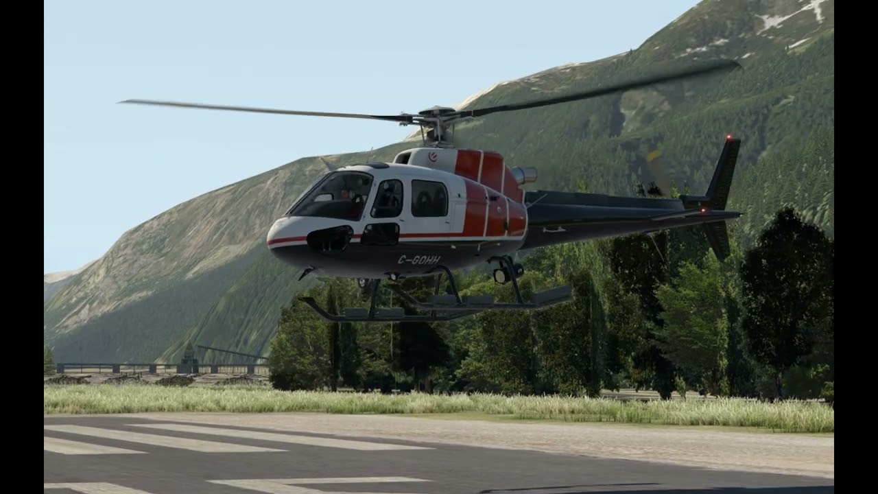CowanSim Ecureuil H125 (AS350B3E) CZST Stress test 1