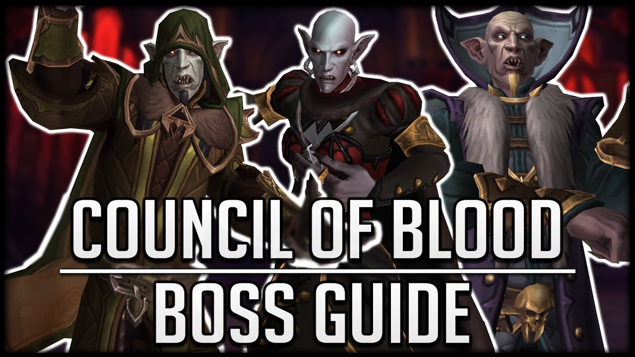THE COUNCIL OF BLOOD FULL Boss Guide - Normal & Heroic Castle Nathria Raid Guide