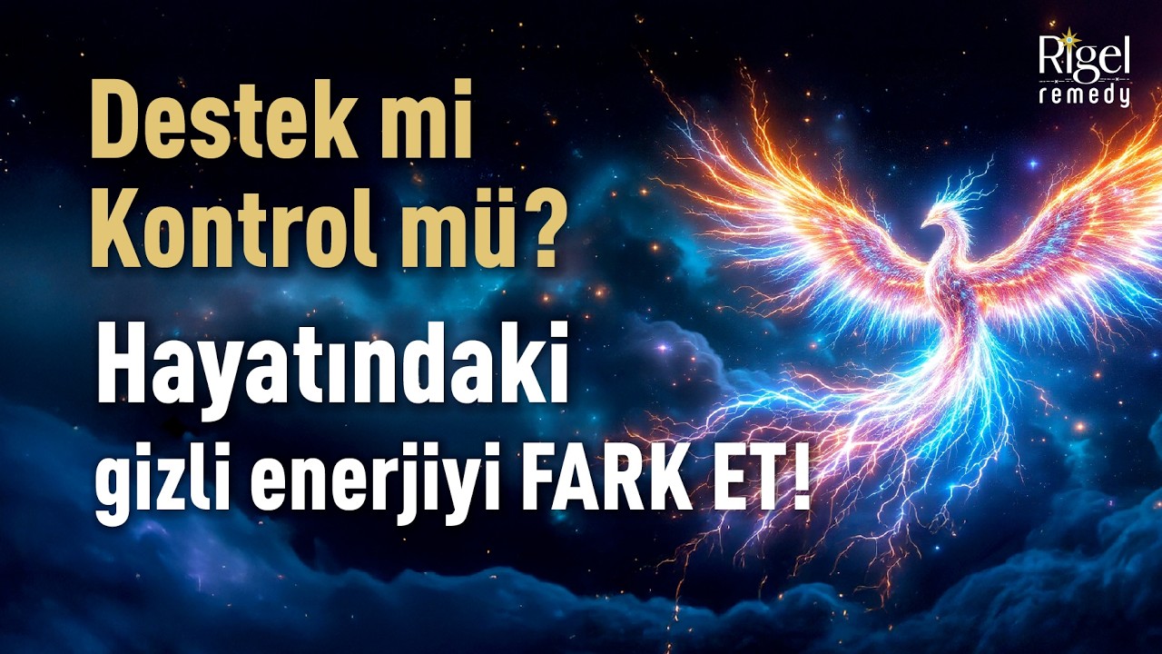 Destek mi, Kontrol mü? Hayatındaki Gizli Enerjiyi Fark Et  | Rigel Remedy