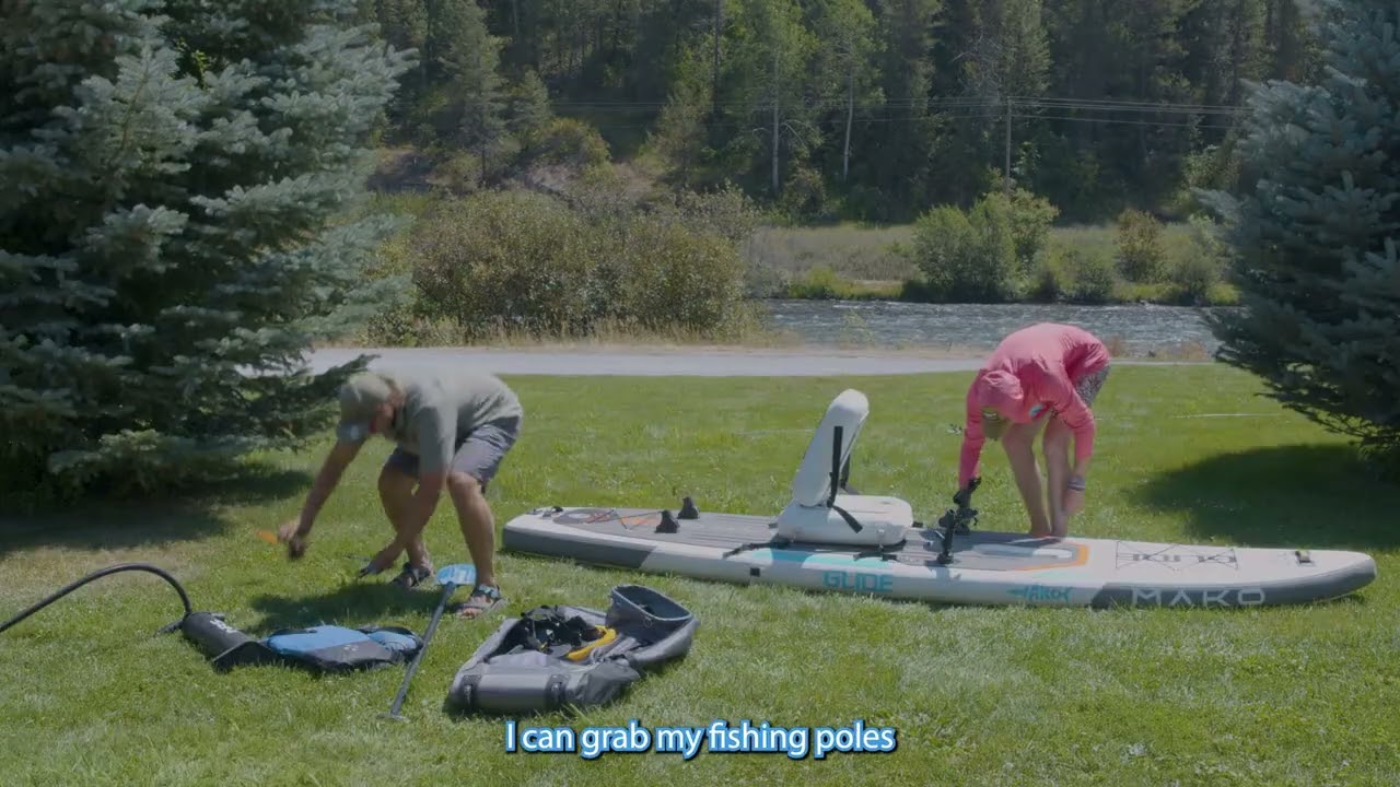 GLIDE Mako Fishing Paddleboard