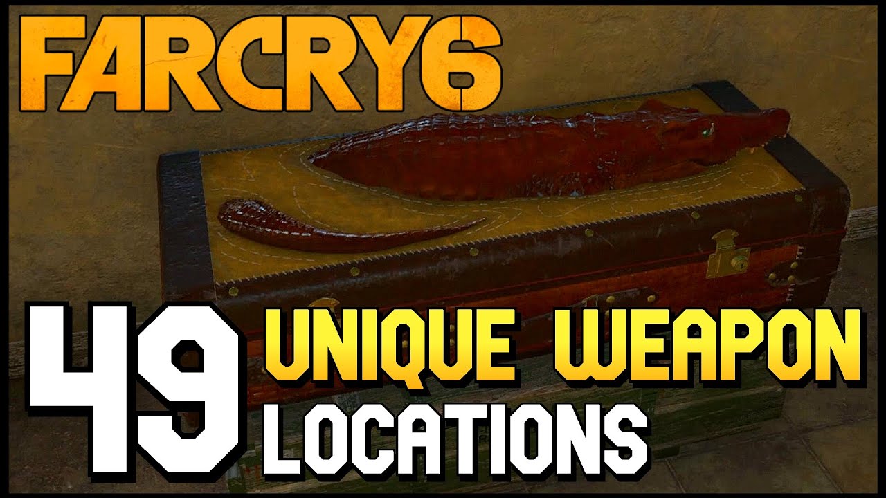 Far Cry 6 - All 49 Unique Weapon Locations (Armed To The Teeth Trophy / Achievement)