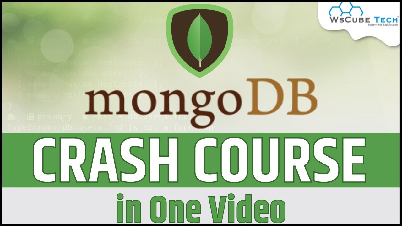Full MongoDB Tutorial for Beginners | Learn What is MongoDB from Scratch