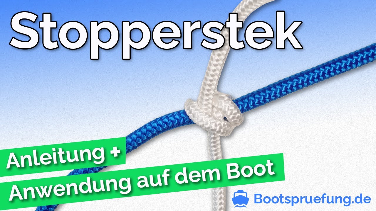 STOPPERSTEK – Knoten Sportbootführerschein 2026