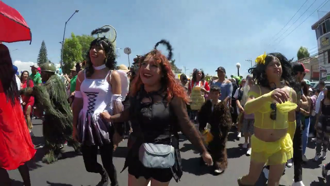 chupamaros carnaval tlaltenco 2024 parte 1