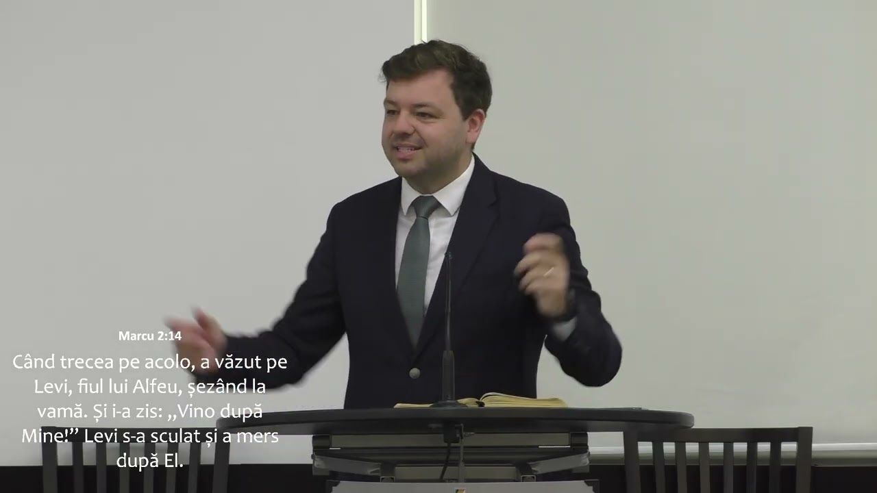 Serie Marcu - Marcu 2:13-22 - Predică Daniel Bledea - 13.07.2025