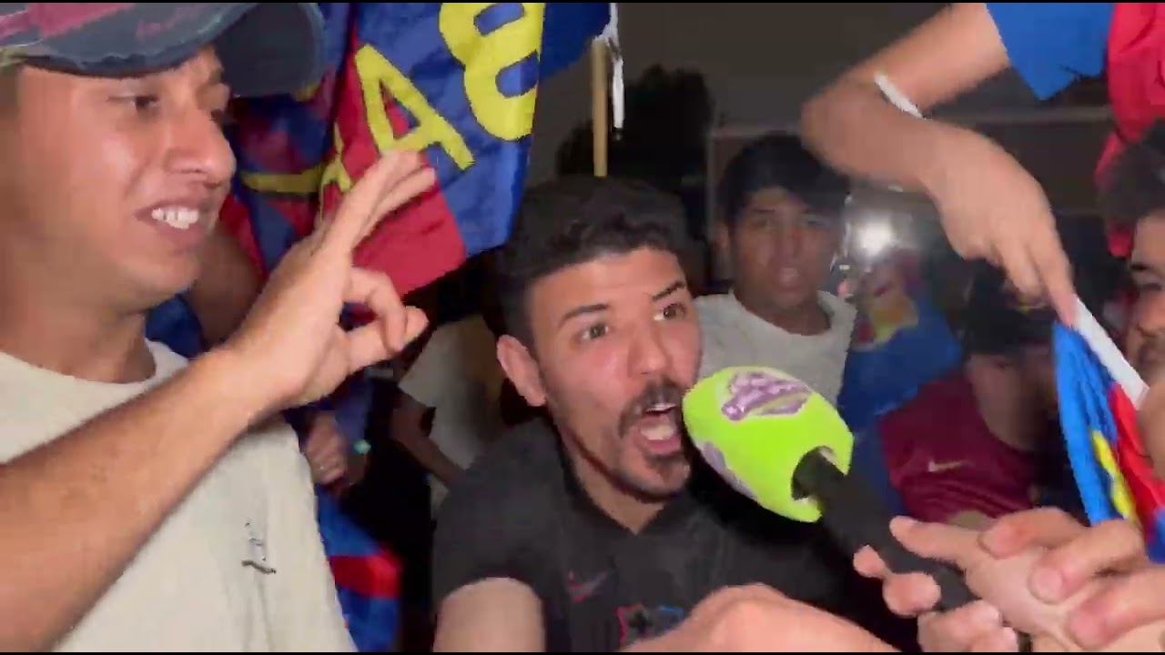 جمهور برشلونة بعد الفوز على ريال مدريد: هذا الموسم راجعين للسداسية.