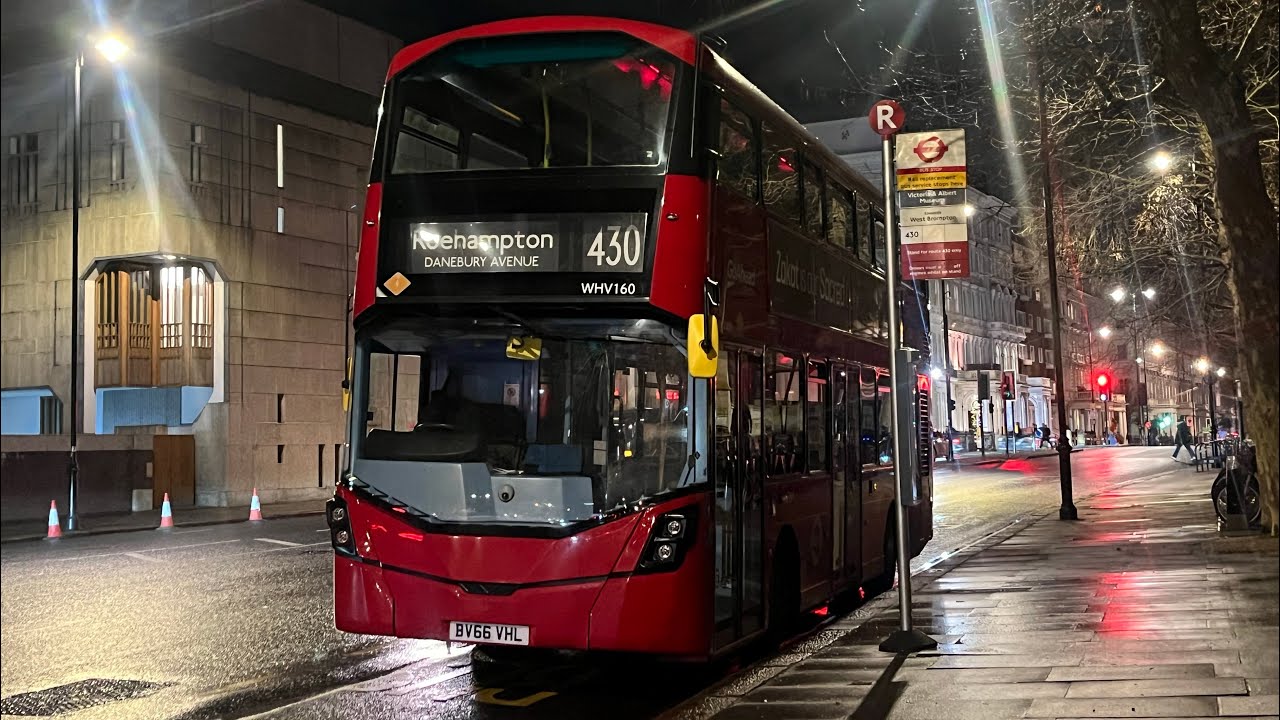 FRV | London Bus Route : 430 South Kensington - Roehampton , Danebury Avenue | WHV160 (BV66 VHL)