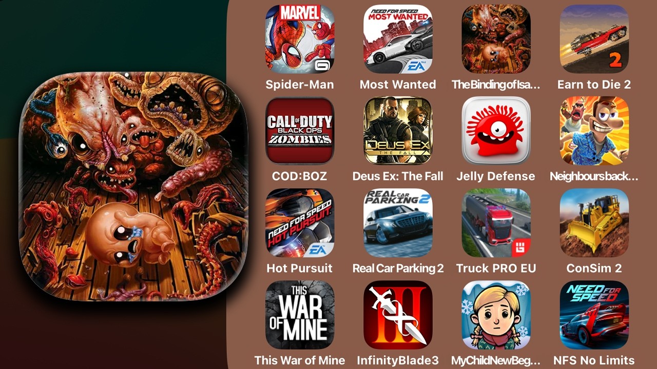 The Binding of Isaac: Rebirth - iPad Pro Game Review - Gameplay, Walkthrough (iOS, Android)