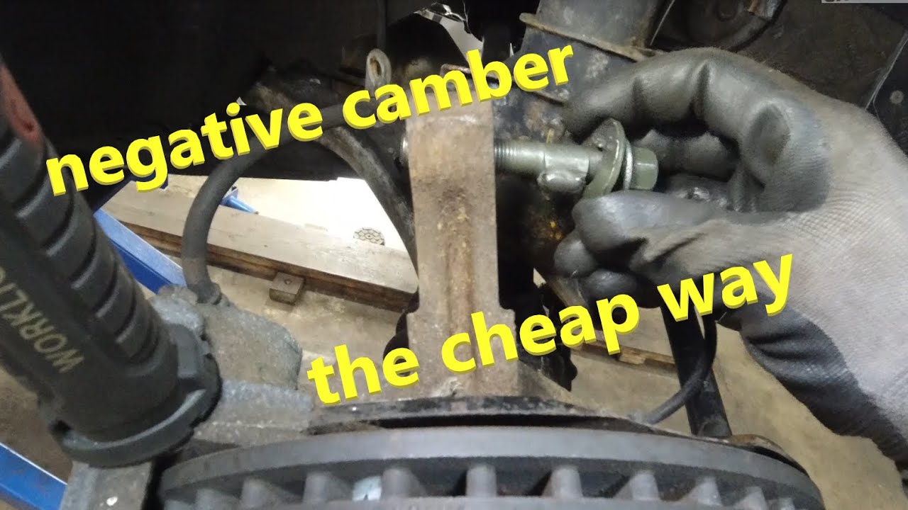 Subaru Impreza modifying cheap camber bolts