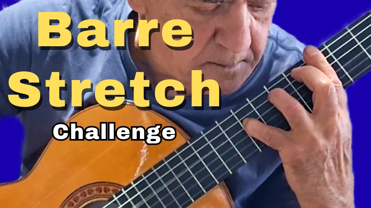 Barre Finger Stretch – Quick Left‑Hand Exercise for Guitar