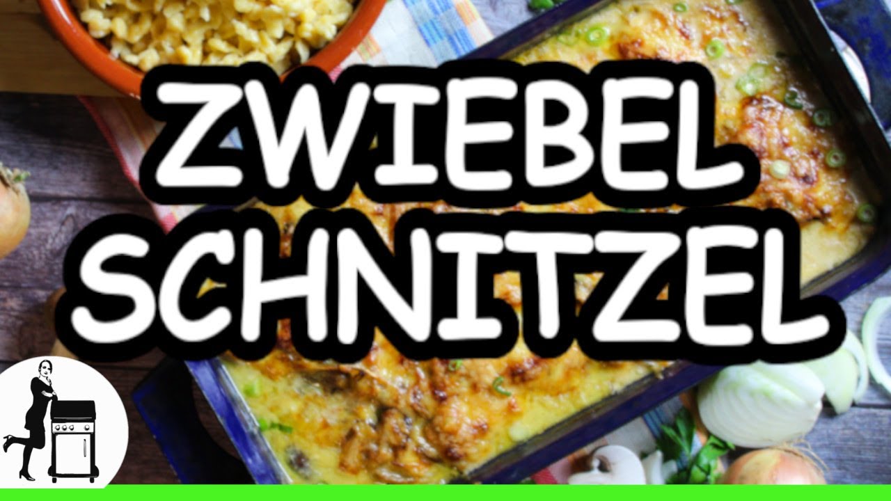 Überbackener Zwiebelschnitzel Auflauf - cremiges Soulfood