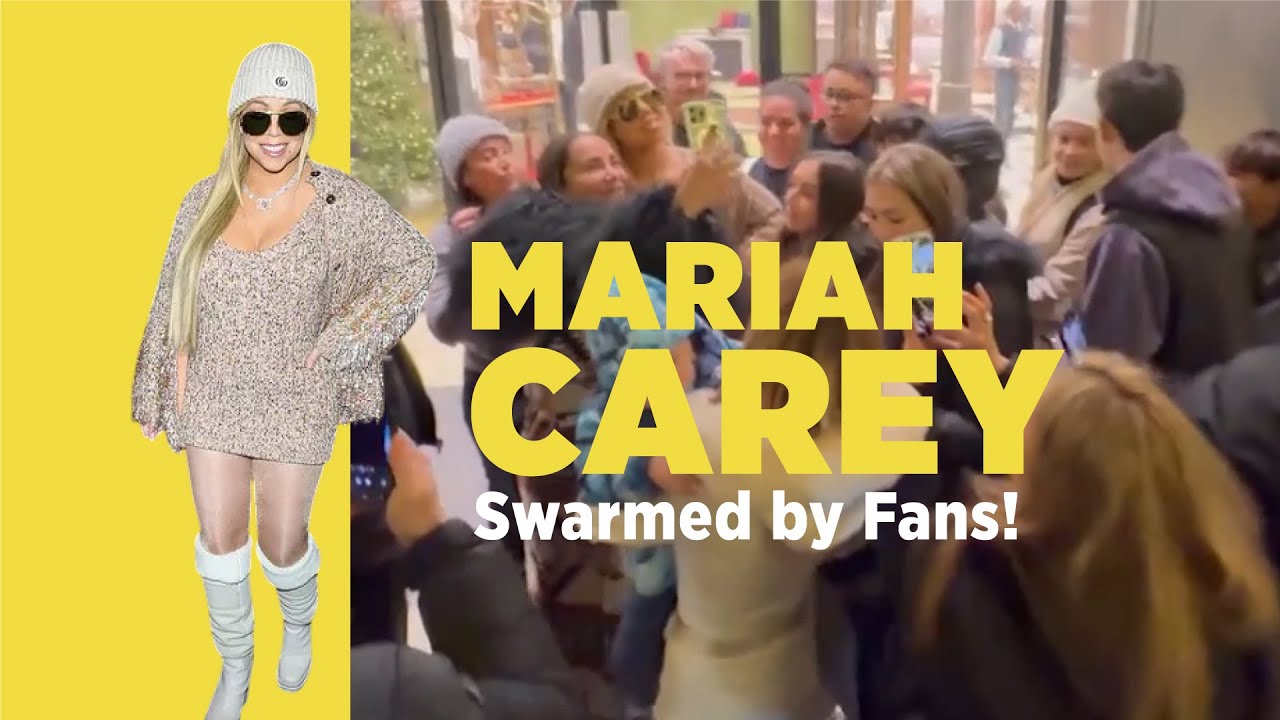 Mariah Carey Swarmed by Fans in Aspen After Gucci Shopping Spree!