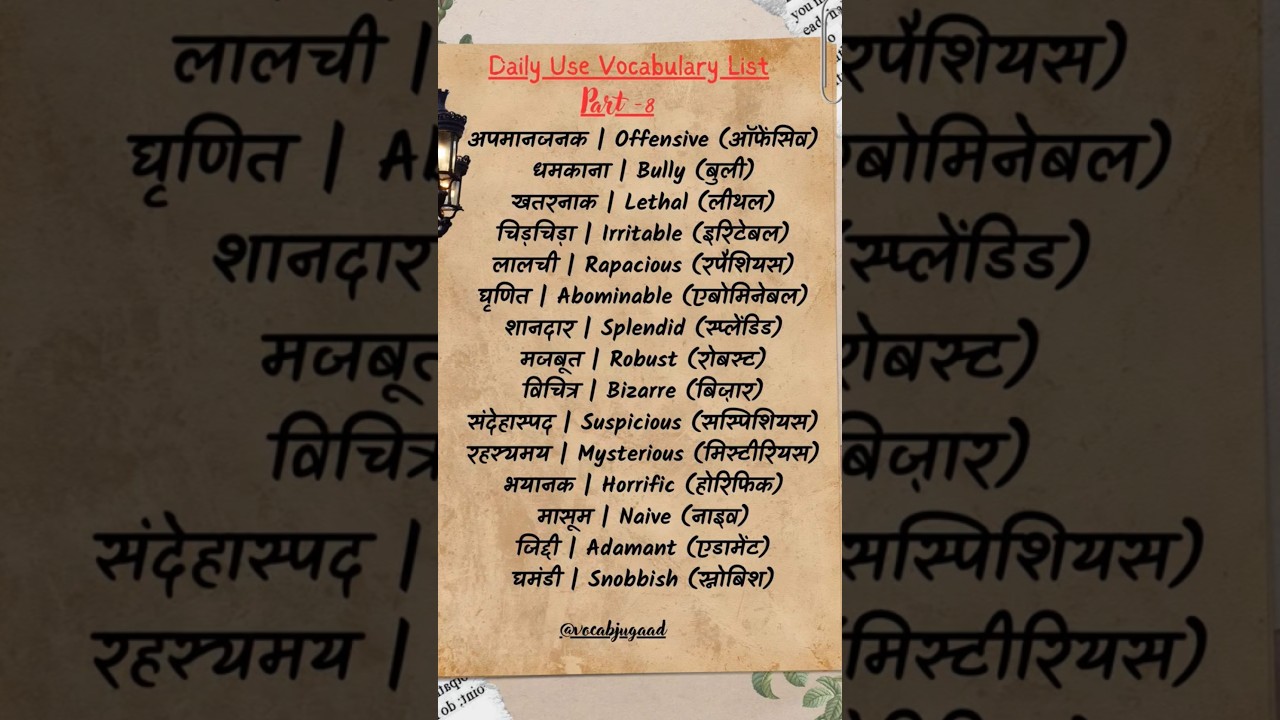 Daily Use English Sentences | English Speaking Practice 
