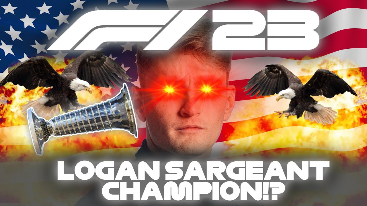 Making LOGAN SARGEANT a FORMULA 1 WORLD CHAMPION in F1 23