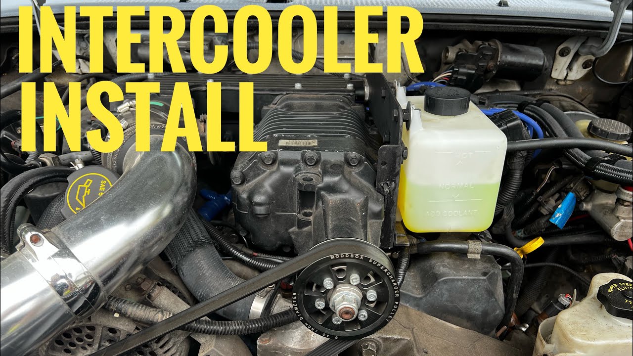 Supercharged 2003 Ford Ranger 4.0 SOHC - Intercooler Install
