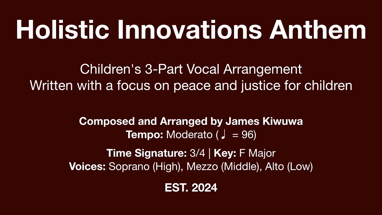 Holistic Innovations Anthem | Official Theme Song