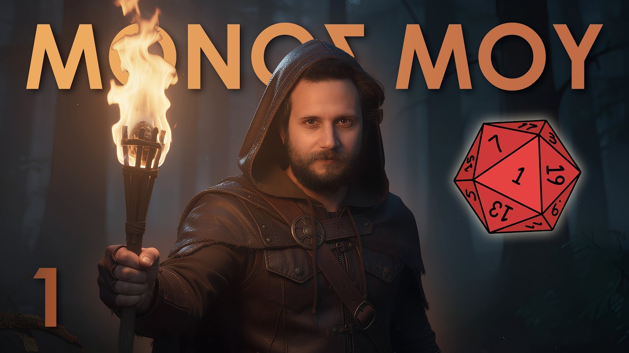 D&D αλλά είμαι ΜΟΝΟΣ ΜΟΥ | Επ. 1 Το Καταραμένο Ξεκίνημα