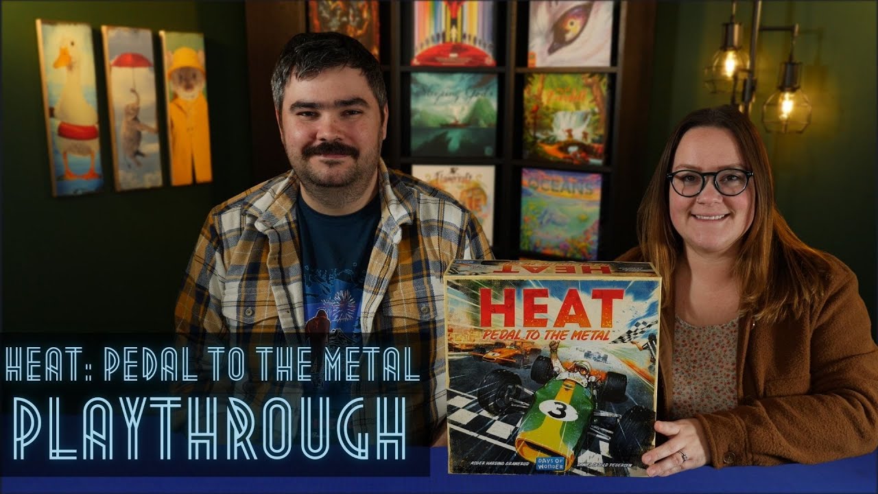 Heat: Pedal to the Metal | Board Game Playthrough