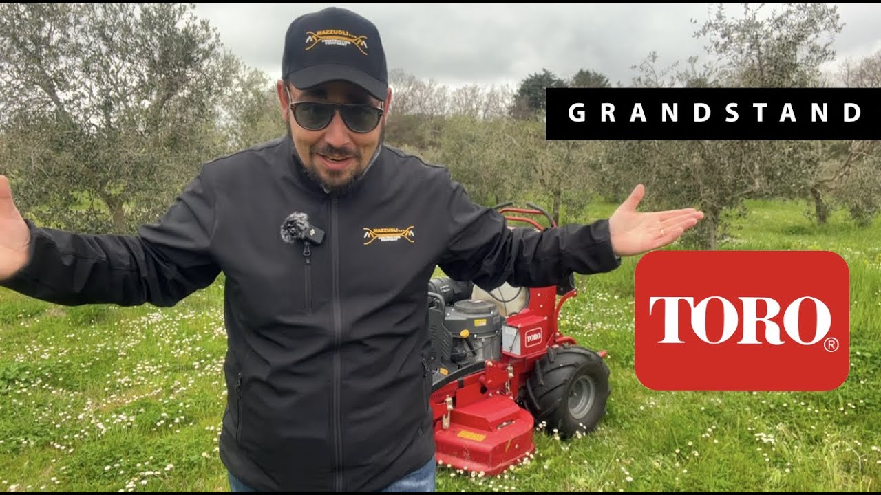 TORO GRANDSTAND - Tosaerba professionale raggio zero stand on