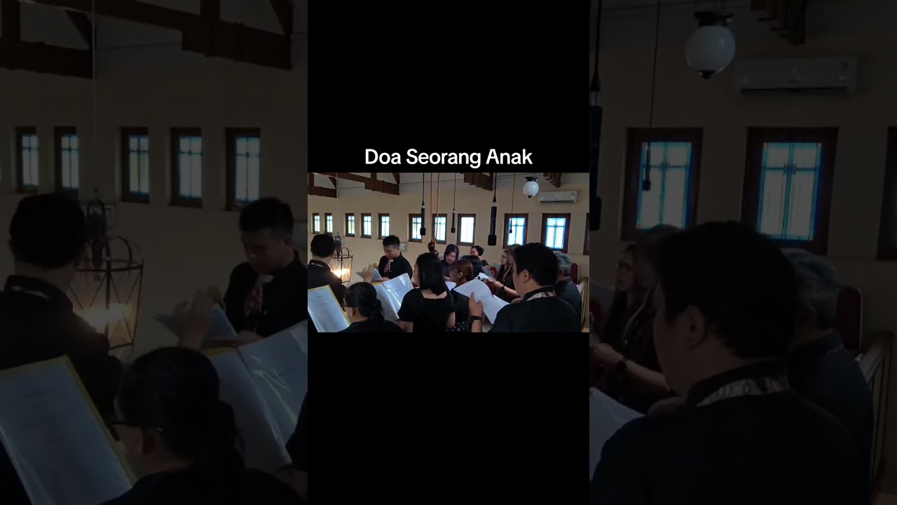 DOA SEORANG ANAK #gekabo #gerejakatolikbondowoso #serafim #choir #katolikku_keren 